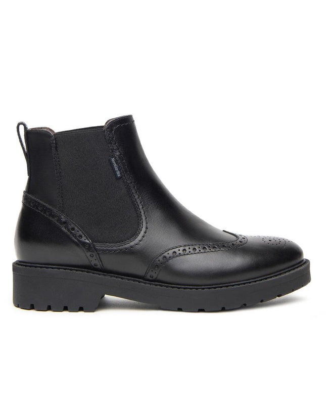 Nero Giardini Stivaletti Chelsea Oxford Donna Pelle Nero - MARIO SPATARELLA