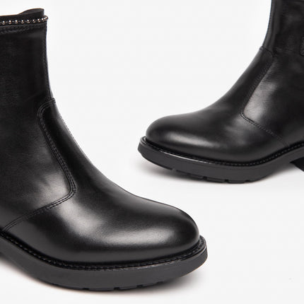 Stivaletti Donna in Pelle Nera I205802D NERO 100 Nero Giardini 