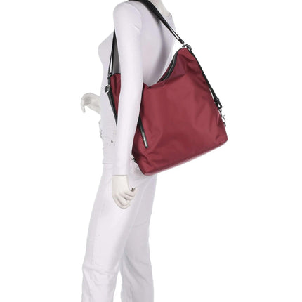 Mandarina Duck Borsa Convertibile Zaino in Tessuto e Pelle Grape VCT10 HUNTER GRAPE Mandarina Duck 