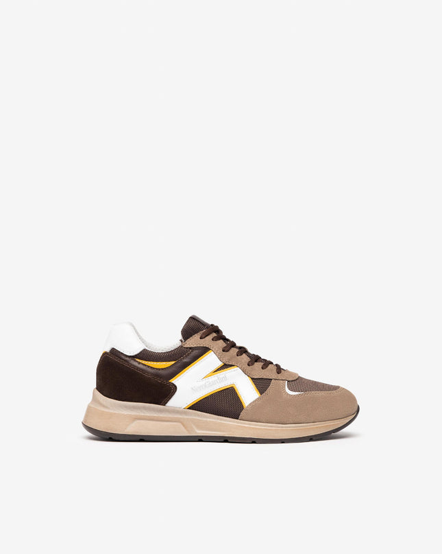 Sneakers Uomo in Pelle I202548U TALPA 501 Nero Giardini 