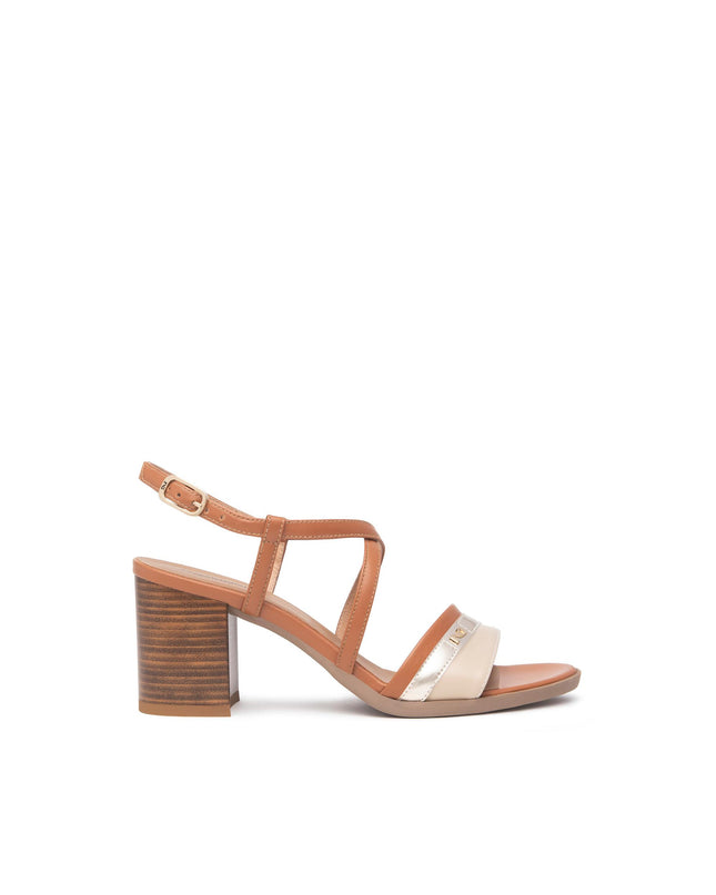 Nero Giardini Sandali Donna con Tacco Multicolore Cognac E513440D COGNAC 329 Nero Giardini 