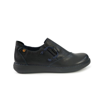 Mocassini Slipon Donna Pelle Nero - MARIO SPATARELLA
