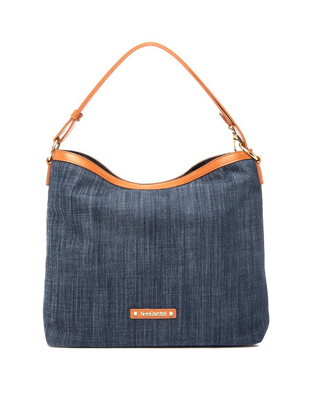 NeroGiardini Borsa Hobo a Spalla in Jeans E543906D JEANS 214 Nero Giardini Borse 
