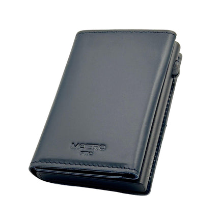 Moero Pro Prestige Blu Zip Portafoglio Slim - MARIO SPATARELLA
