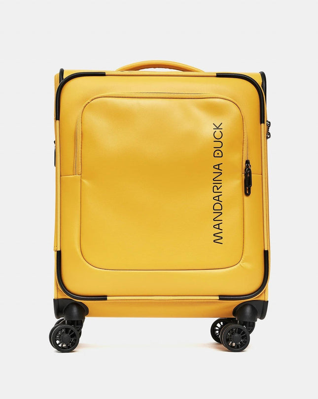 Mandarina Duck Trolley da Cabina Bagaglio a Mano 4 Ruote Giallo - MARIO SPATARELLA