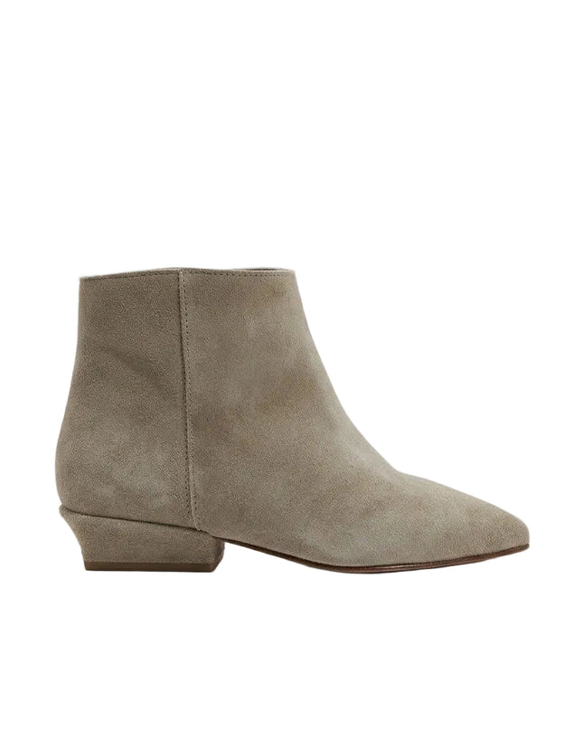 Spatarella Stivaletto Donna Tubolare Basso in Camoscio Sabbia<BR/> CV216 SABBIA Spatarella 