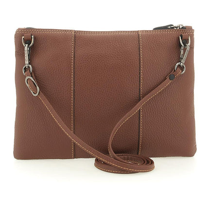 Gabs Pochette Donna con Tracolla in Pelle Cuoio Scuro BEYONCE TG M CUOIO SCURO Gabs 