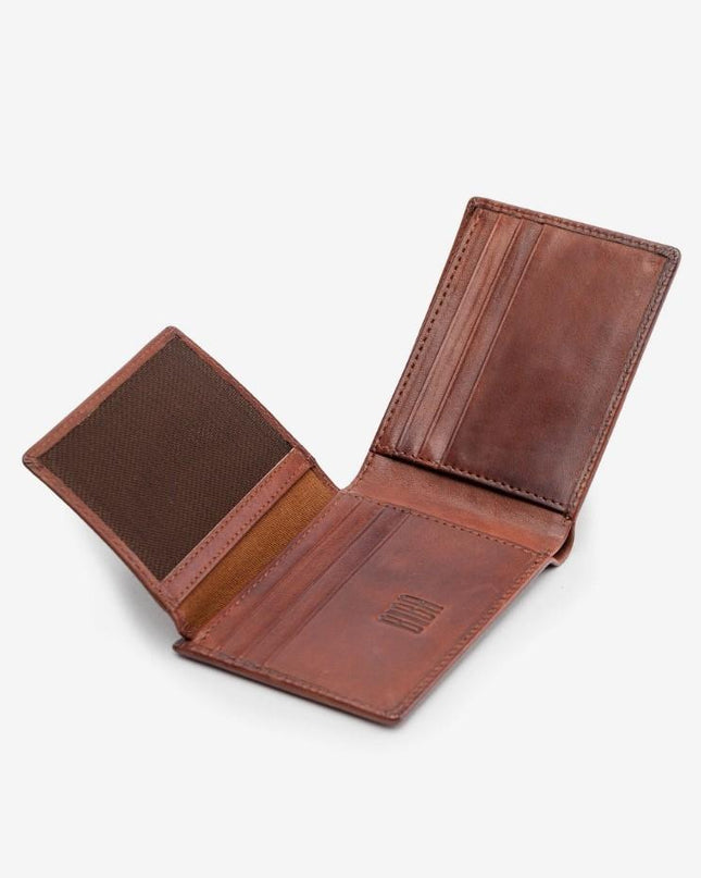 Portafoglio Uomo in Pelle Cuoio HOWELL3 HEW3L TAN Biba 