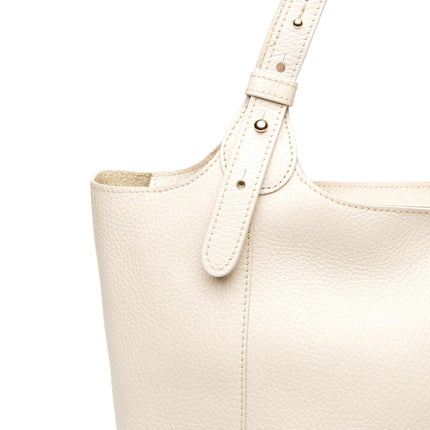 NeroGiardini Borsa Donna in Pelle Panna - MARIO SPATARELLA