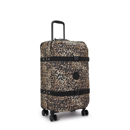 Kipling Trolley Medio Animalier Leopard 4 Ruote - MARIO SPATARELLA