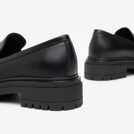 Nero Giadini Mocassini Donna in Pelle Nero - MARIO SPATARELLA