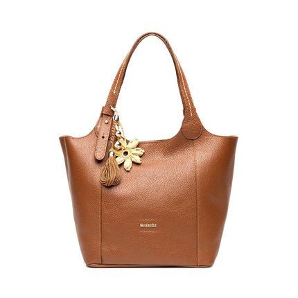 NeroGiardini Borsa Donna in Pelle Cuoio - MARIO SPATARELLA