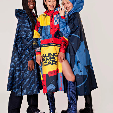 Rainkiss Mantella Antipioggia Poncho Box Box RAIN PONCHO BOX BOX ORACLE RED BULL RACING RAINKISS 