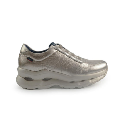Callaghan Sneakers Donna Ammortizzata in Pelle Platino 18822 SOLE ORO Callaghan 