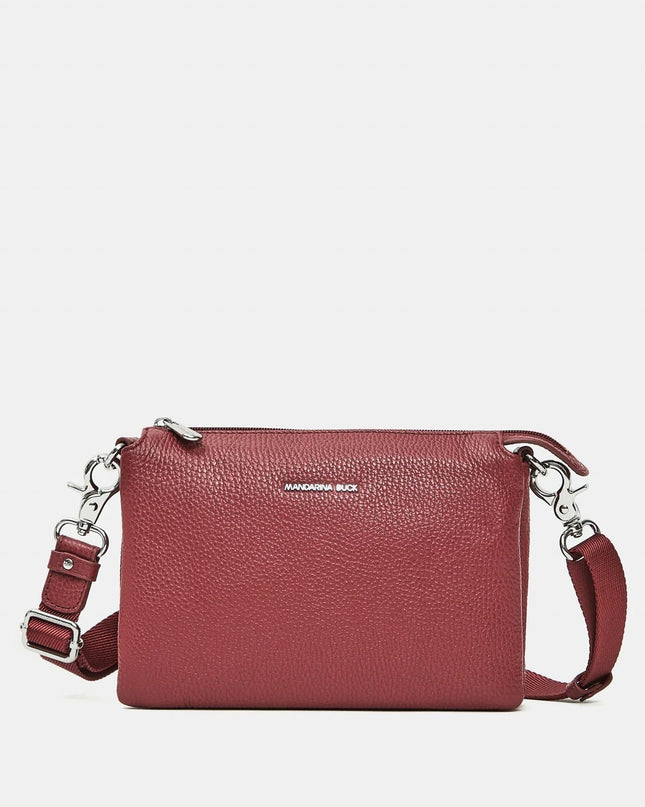 Mandarina Duck Pochette con Tracolla in Pelle Grape - MARIO SPATARELLA