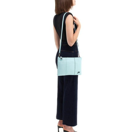 Gabs Pochette in Pelle Acqua con Tracolla BEYONCE TG M ACQUA Gabs 