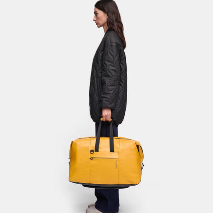 Borsone Viaggio Palestra Soft Eco Coated Giallo OSB02 ECO COATED DUCK YELLOW Mandarina Duck 