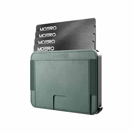 Moero M2 Green Portafoglio Slim M2 GREEN CARD BLACK Moero 