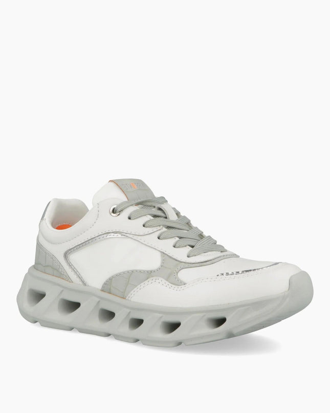 Impronte Sneakers Donna Running in Pelle Bianca - MARIO SPATARELLA