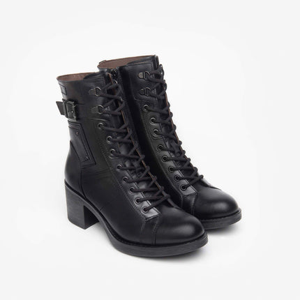 Anfibi Donna Tacco Pelle Nero I309080D NERO 100 Nero Giardini 
