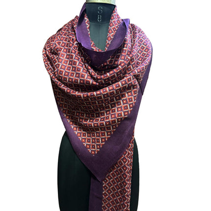 Foulard Spatarella in Cashmere Fantasia Multicolore - MARIO SPATARELLA