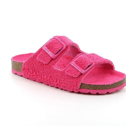 Ciabatta Sughero Doppia Fibbia CB3025 SARA FUXIA Grunland 