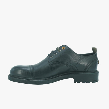 Francesina Uomo in Pelle Nera FREEDOM DERBY NERO Wrangler 