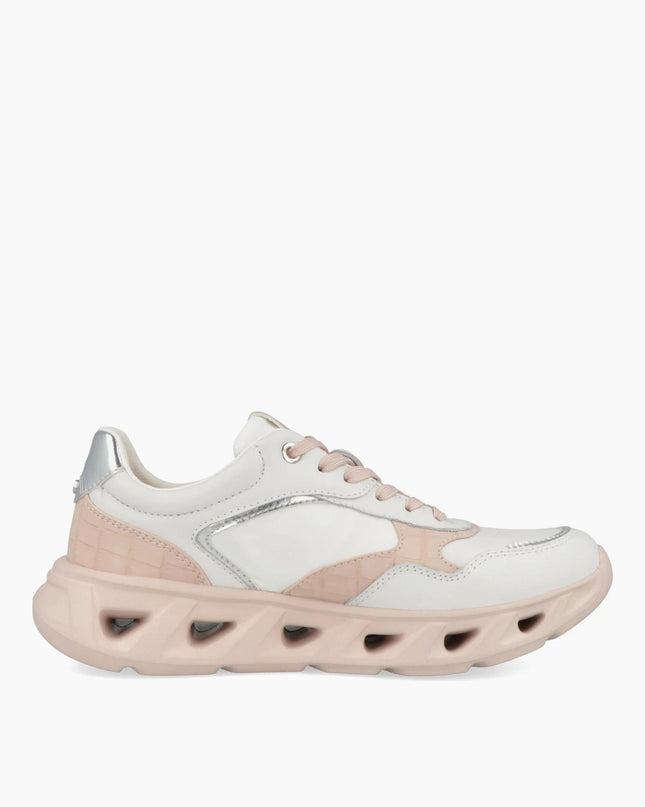 Impronte Sneakers Donna Running in Pelle Bianca SAN MARCO COCO PINK Impronte 