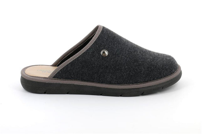Pantofole Uomo Nero CI1823 NERO Grunland 