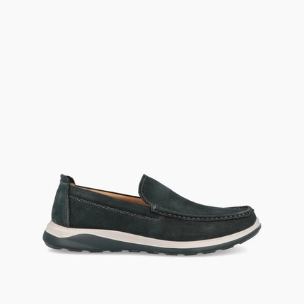 Impronte Mocassini Uomo Barca in Pelle Blu TORCELLO SLIP ON NAVY Impronte 