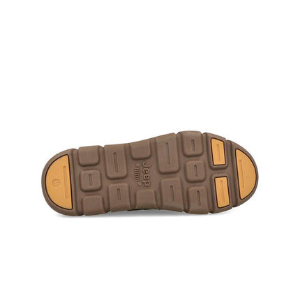 Polacchine Uomo Camoscio Marrone TABASCO MOC JM42122A-030 Jeep Footwear 
