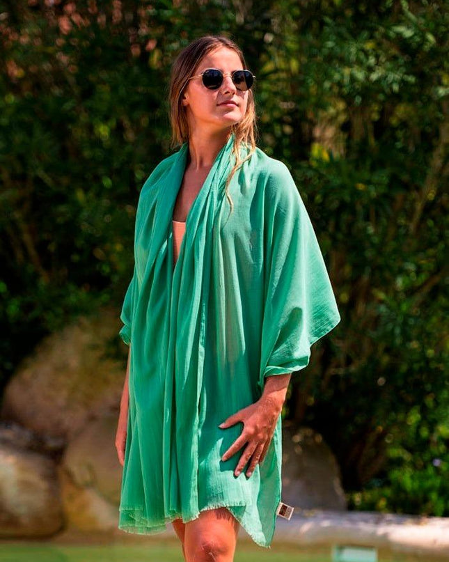 Foulard Pareo in Cotone ACTGREENM COTTON Colores de Otono 