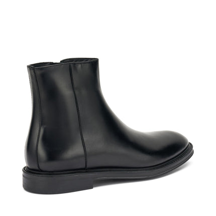Frau Stivaletti Uomo in Pelle Nero - MARIO SPATARELLA