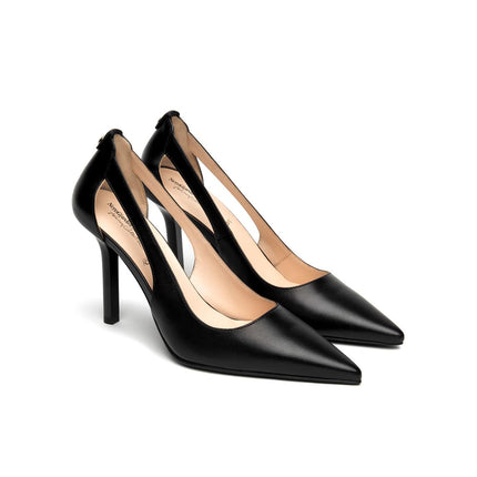 NeroGiardini Decollete Tacco Stiletto in Pelle Nera E615401DE NERO 100 Nero Giardini 
