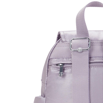 Kipling Zainetto in Tessuto Metallic Lilac - MARIO SPATARELLA