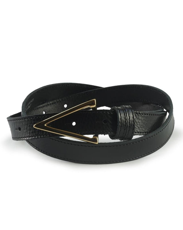 Spatarella Cintura Donna in Pelle Nero - MARIO SPATARELLA