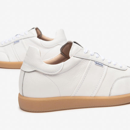 Nero Giardini Sneakers Bassa Uomo in Pelle Bianca E500686U BIANCO 707 Nero Giardini 