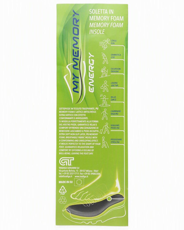Soletta My Memory Foam GT MEMORY FOAM U MY MEMORY U Tradigo Giovanni 