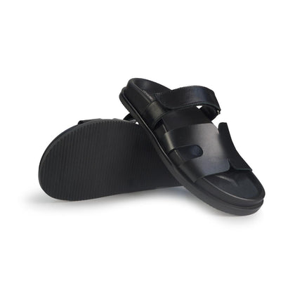 Tsakiris Mallas Sandali Donna con Plantare in Pelle Nero 956 KIMOLOS BLACK Tsakiris Mallas 
