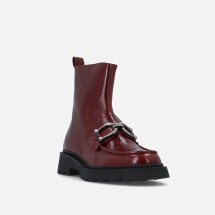 Stivaletto in Pelle con Morsetto BG0302X NEGRONI Bruno Premi 