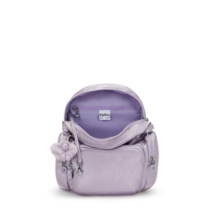 Kipling Zainetto in Tessuto Metallic Lilac - MARIO SPATARELLA