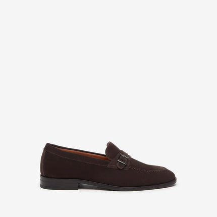 Mocassini Uomo Camoscio Marrone I302930UE MORO300 Nero Giardini 