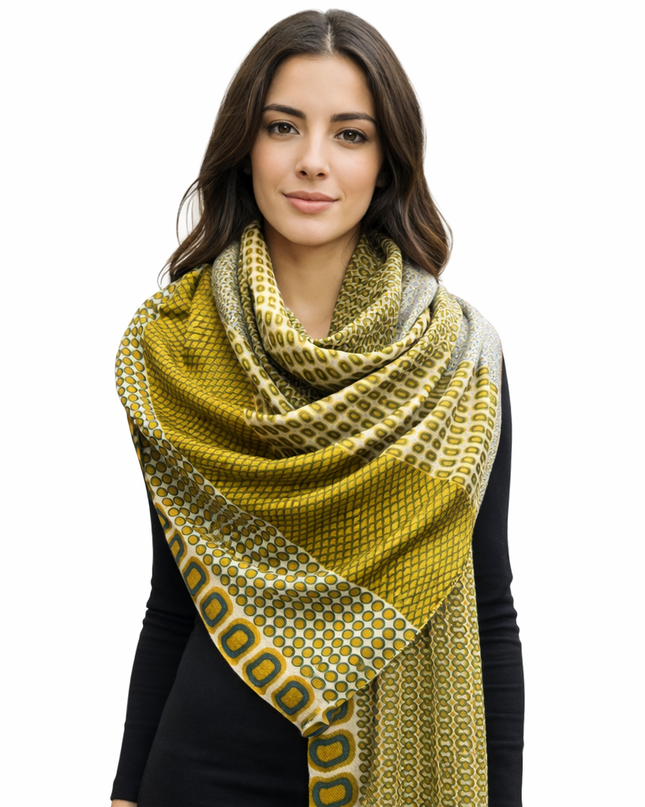 Foulard Spatarella in Cashmere Fantasia Multicolore POP POP 2 Spatarella 