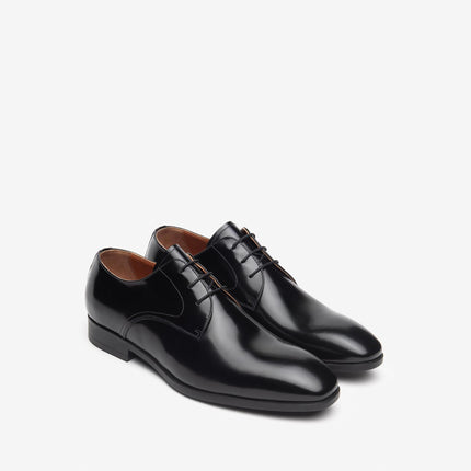 Nero Giardini Francesina Derby Liscio Uomo in Pelle Nera E500572UE NERO 100 Nero Giardini 