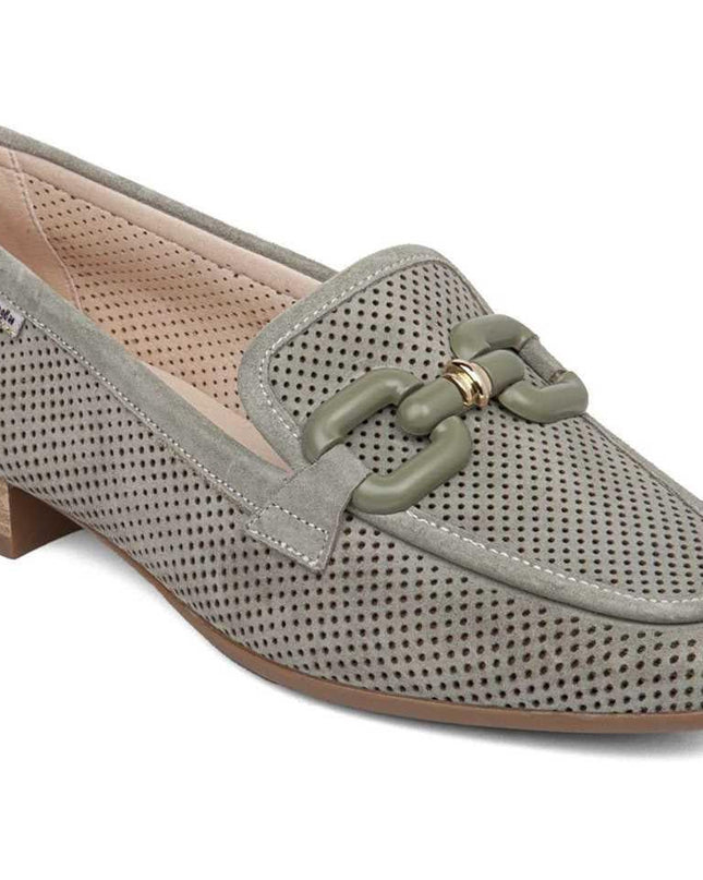 Mocassini Donna Camoscio Beige - MARIO SPATARELLA