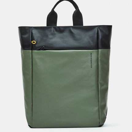 Zaino con Manici Porta Computer Verde OST12 ECO COATED PINE GREEN Mandarina Duck 