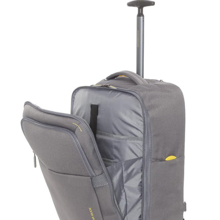 Zaino Trolley in Tessuto Grigio JNV05 SMILE&GO STEEL 465 Mandarina Duck 