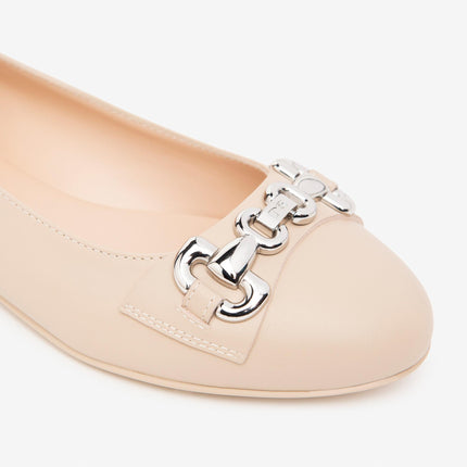 Ballerina Pelle Lino E410001D LINO 453 Nero Giardini 