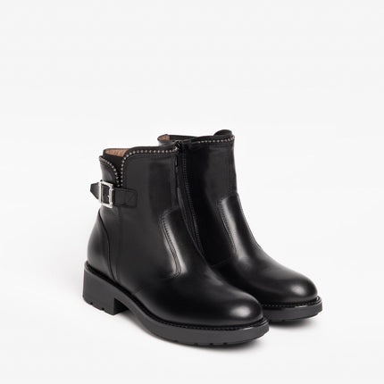 Stivaletti Donna in Pelle Nera I205802D NERO 100 Nero Giardini 