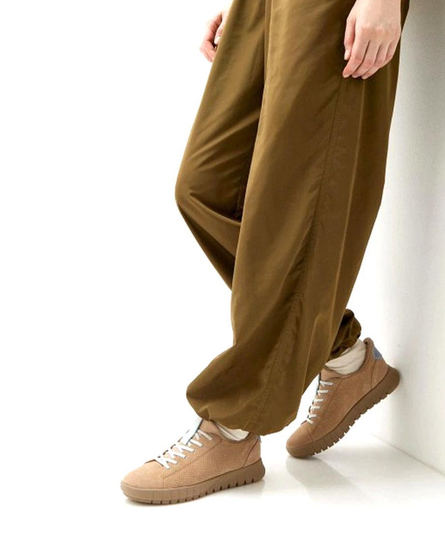 Geox Sneakers Donna Flextride Plus FastIn in Camoscio Beige - MARIO SPATARELLA